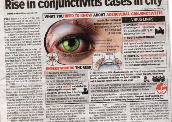 DR. ADITYA KELKARS ARTICLE ON RISE IN CONJECTIVITIES