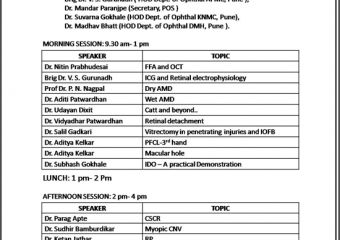 RETINA EVENT-NIOEYES PUNE